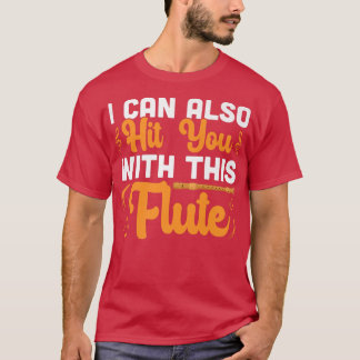 Mit diesem flutflötist Music Player kann ich dich T-Shirt