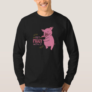 Mit diesem lustigen und Niedlichen Schweinefleisch T-Shirt