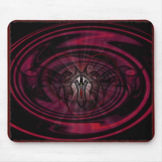 "Mit diesem Messer…" Mausunterlage Mousepad (Vorne)