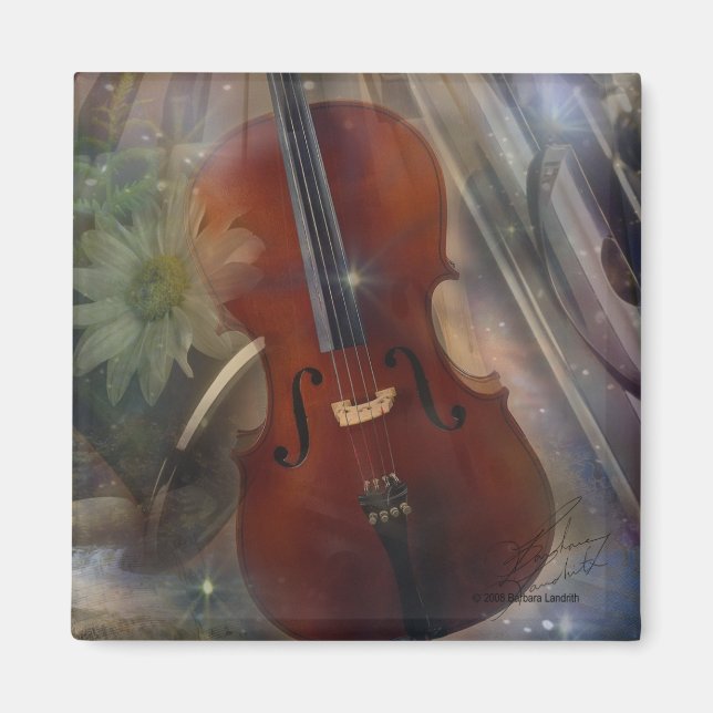 Mit diesem schönen musikalischen Design einen Akko Magnet (Vorne)