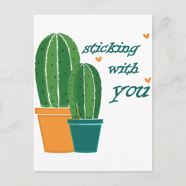 Mit dir bleiben postkarte (Vorderseite)