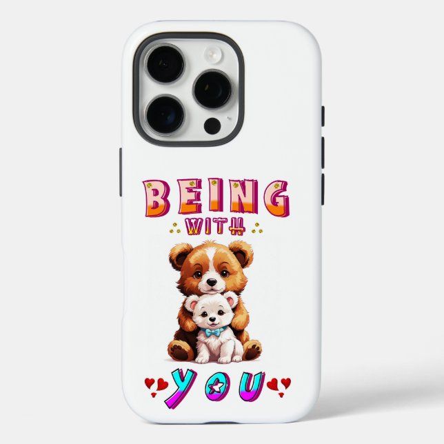Mit dir sein iPhone 16 pro hülle (Rückseite)