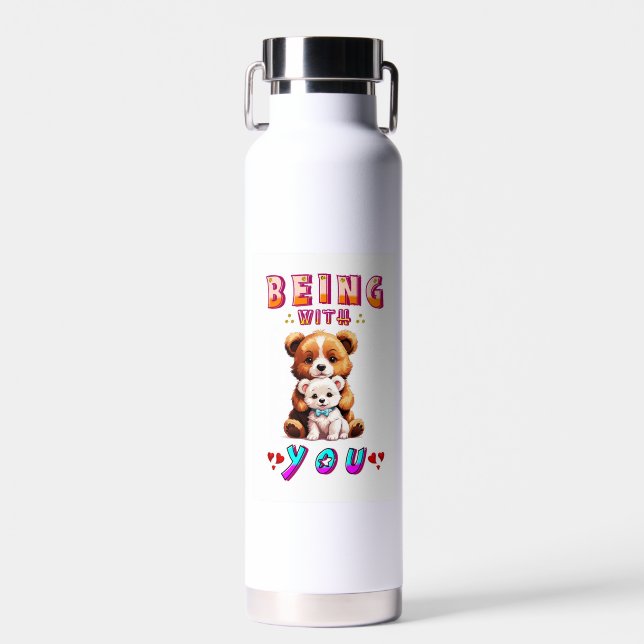 Mit dir sein trinkflasche (Vorne)