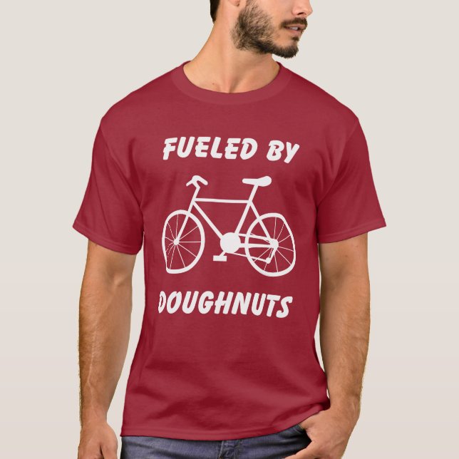Mit Doughnüssen gespeist T-Shirt (Vorderseite)