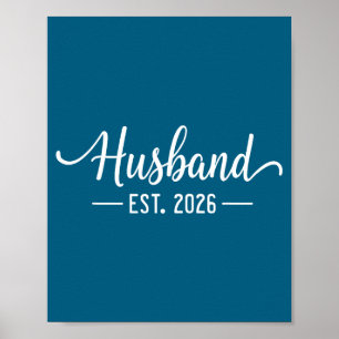 Mit Ehemann Est Ehefrau Verheiratet Flitterwochen Poster