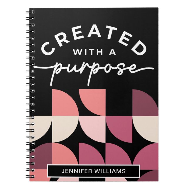 Mit einem Christlichen Notebook erstellt Notizblock (Vorderseite)