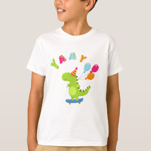Mit einem Dino-Mite Party in den Spaß schwingen! T-Shirt