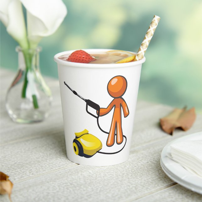 Mit einem Druckwäscher Pappbecher (Von Creator hochgeladen)