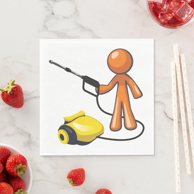 Mit einem Druckwäscher Serviette (Von Creator hochgeladen)