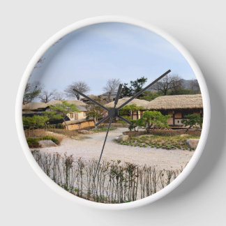 Mit einem Foto von Südkorea, White W Uhr