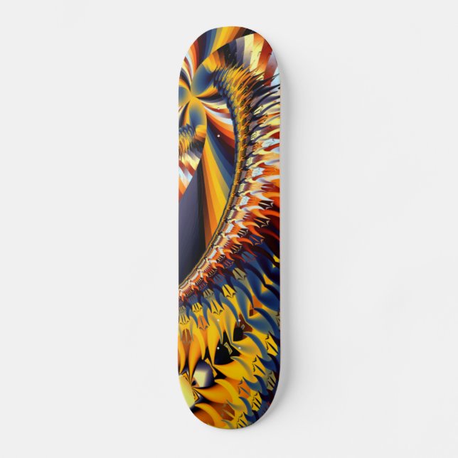 Mit einer Drehung Skateboard (Vorderseite)