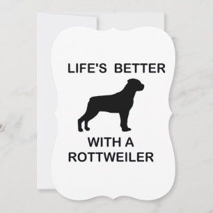 Mit einer Rottweiler-Karte ist das Leben besser
