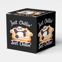 Mit Eis ruhig und einfach Chillin behalten Geschenkschachtel