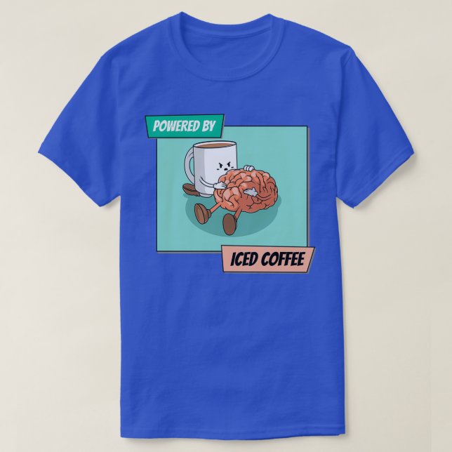 mit Eiskaffee 3 T-Shirt (Design vorne)