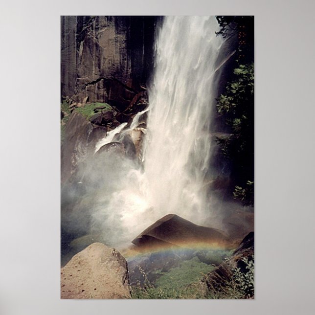 Mit Engelsflügeln gestrichen Poster (Vorne)