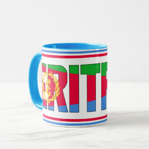 Mit Eritrea-Patriotencafé schlürfen Tasse