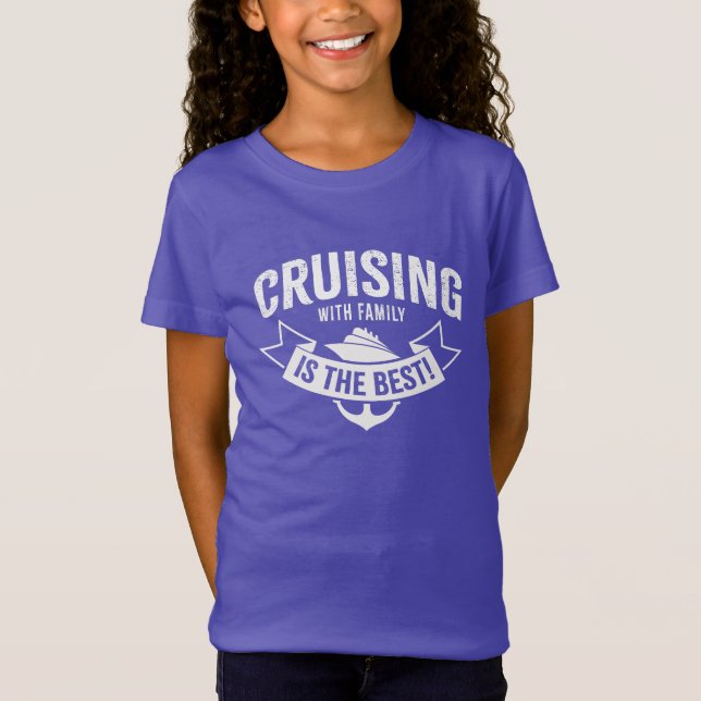 Mit Familie zu reisen ist das Beste! T-Shirt (Vorderseite)