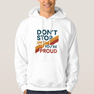 Mit Feuer gespeist Hoodie