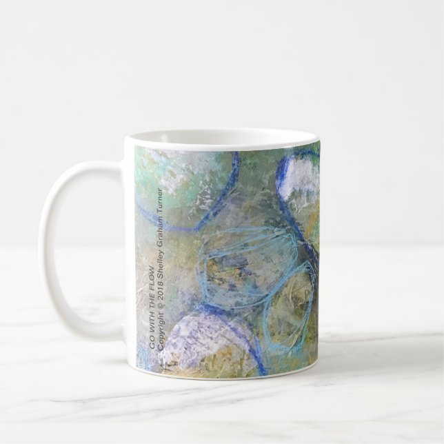 Mit Flow ART-TASSE Kaffeetasse (Links)