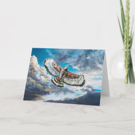 Mit Flügeln als Adler (Isaiah 40:27-31) - Dankeskarte