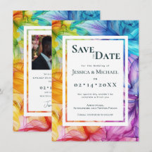 Mit Foto am hinteren Ethereal Bloom