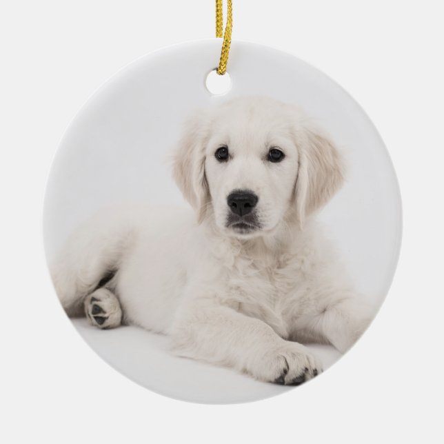 mit Foto-Begleiter-Gedenkstätte Keramik Ornament (Vorne)
