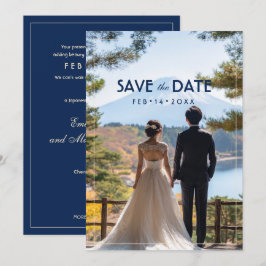 Mit Foto Japonesque Harmonie mit Fuji Save The Date