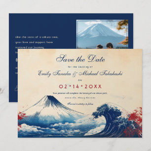 Mit Foto Japonesque Harmony mit Fuji Save The Date