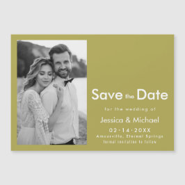 💍 mit Foto Save the Date Magneteinladung