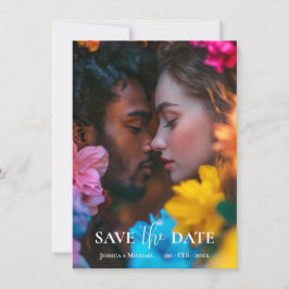 Mit Fotos ätherische Blüte Save The Date