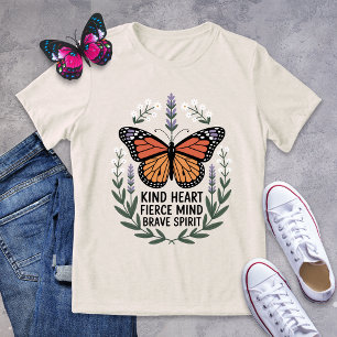 Mit freundlichem Herzen brice Mind Brave Spirit Bu Tri-Blend Shirt