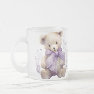 Mit freundlichem Herzen sanfte Bären-Tasse - Niedl Mattglastasse
