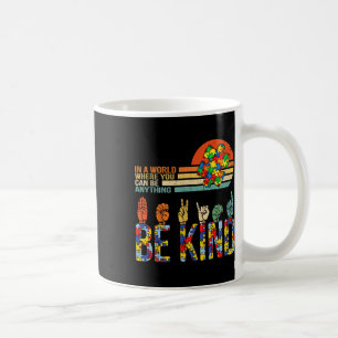 Mit freundlicher Hand Gebärdensprache Asl Puzzle A Kaffeetasse
