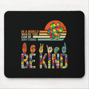 Mit freundlicher Hand Gebärdensprache Asl Puzzle A Mousepad