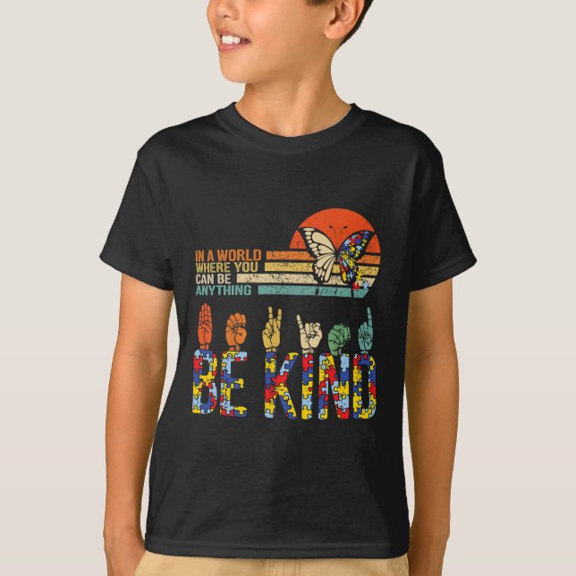 Mit freundlicher Hand Gebärdensprache Asl Puzzle A T-Shirt (Vorderseite)
