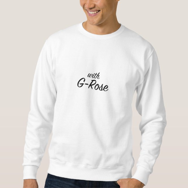 mit G-Rose Crewneck Sweatshirt (Vorderseite)