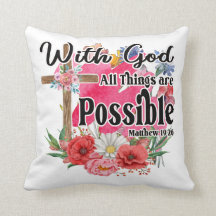 Mit Gott ist alles möglich Christliche Bibel