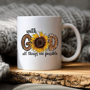 Mit Gott ist alles möglich Kaffeetasse