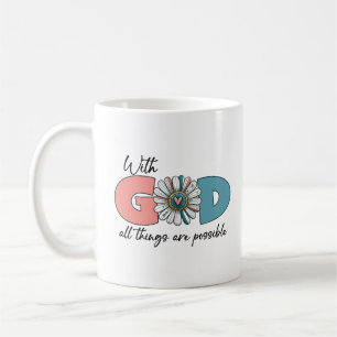 Mit Gott ist alles möglich Kaffeetasse