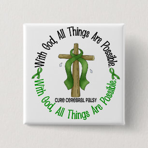 MIT GOTT-KREUZ zerebrale Lähmungs-T - Shirts u. Button