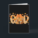 Mit Gott sind alle Dinge möglich Christlicher Herb Karte<br><div class="desc">Mit Gott sind alle Dinge möglich Christlicher Herbst Erntedankfest</div>