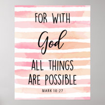 mit Gott sind alles möglich Bio-Zitat