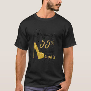 Mit Gottes Gnaden a in meinen 55. Geburtstag trete T-Shirt