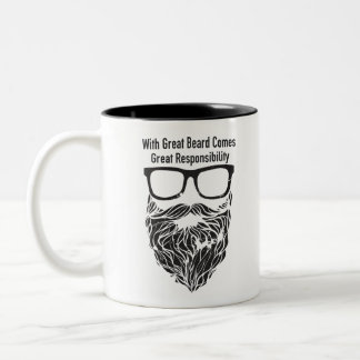 Mit Great Bart kommt eine große Verantwortung Zweifarbige Tasse