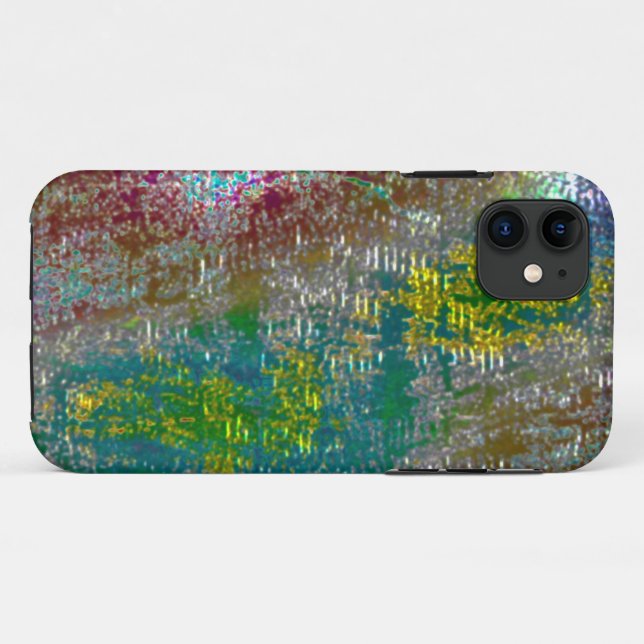 Mit Grooves gefärbt und farbig gebrannt Case-Mate iPhone Hülle (Rückseite (Horizontal))