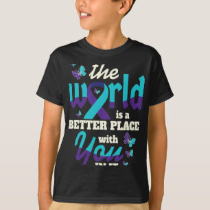 Mit Ihnen Selbstmordbewusstsein Psychische Gesundh T-Shirt