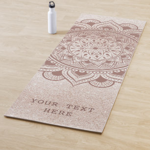 Mit Ihrem benutzerdefinierten Text bearbeiten Zita Yogamatte