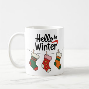 Mit Ihrer Lieblingstasse den Winter aufwärmen Kaffeetasse