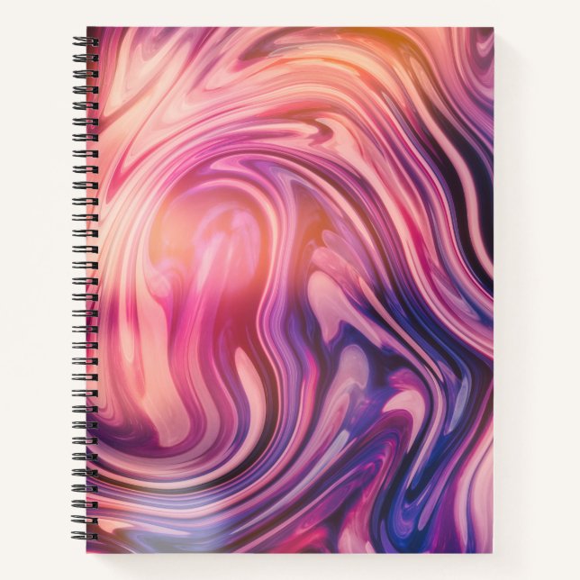 Mit individuellem Notebook bestechen: 8,5" x 11" M Notizbuch (Vorderseite)