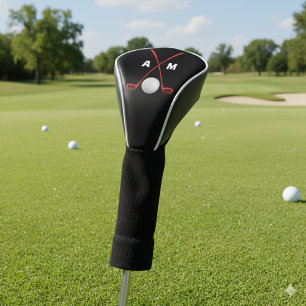 Mit individuellen Golf-Covers im Einsatz Golf Headcover